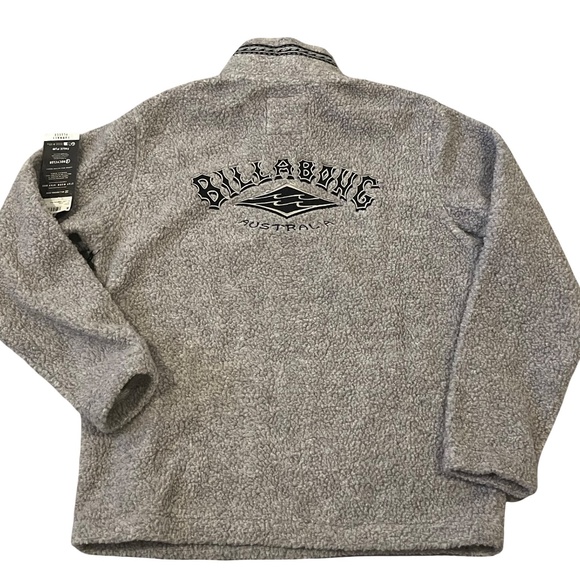 NWT Billabong Boundary Tombstone Fleece Sherpa Adventure Division Men's Medium - Picture 2 of 9